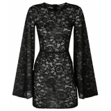 Dolce & Gabbana - Black Lace Mini Dress - Dolce & Gabbana Exclusive Luxury Collection