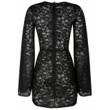 Dolce & Gabbana - Black Lace Mini Dress - Dolce & Gabbana Exclusive Luxury Collection