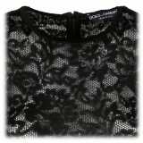 Dolce & Gabbana - Black Lace Mini Dress - Dolce & Gabbana Exclusive Luxury Collection