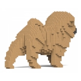 Jekca - Shar Pei Dog 01-M01 - Big - Lego - Sculpture - Construction - 4D - Brick Animals - Toys