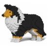 Jekca - Shetland Sheepdog 01-S02 - Big - Lego - Scultura - Costruzione - 4D - Animali di Mattoncini - Toys