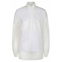 Dolce & Gabbana - White Sheer Lace Blouse - Dolce & Gabbana Exclusive Luxury Collection