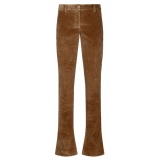 Dolce & Gabbana - Chamoisee Corduroy Trousers - Dolce & Gabbana Exclusive Luxury Collection