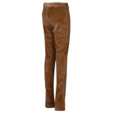 Dolce & Gabbana - Chamoisee Corduroy Trousers - Dolce & Gabbana Exclusive Luxury Collection