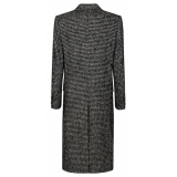 Dolce & Gabbana - Gray Double Breasted Coat - Dolce & Gabbana Exclusive Luxury Collection