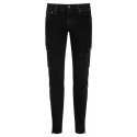 Dolce & Gabbana - Black Stretch Cotton Cargo Jeans - Dolce & Gabbana Exclusive Luxury Collection