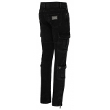 Dolce & Gabbana - Black Stretch Cotton Cargo Jeans - Dolce & Gabbana Exclusive Luxury Collection