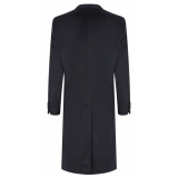 Dolce & Gabbana - Cappotto in Cashmere Blu Scuro - Dolce & Gabbana Exclusive Luxury Collection