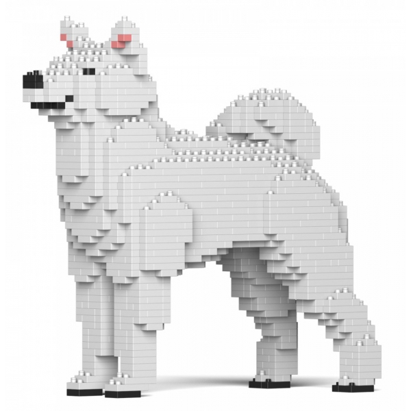 Jekca - Shiba Inu 01-M03 - Big - Lego - Scultura - Costruzione - 4D - Animali di Mattoncini - Toys