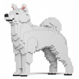 Jekca - Shiba Inu 01-M03 - Big - Lego - Sculpture - Construction - 4D - Brick Animals - Toys