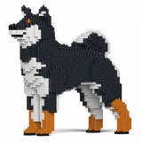 Jekca - Shiba Inu 01-M02 - Big - Lego - Sculpture - Construction - 4D - Brick Animals - Toys