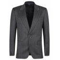 Dolce & Gabbana - Grey Striped Suit - Dolce & Gabbana Exclusive Luxury Collection