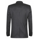 Dolce & Gabbana - Grey Striped Suit - Dolce & Gabbana Exclusive Luxury Collection