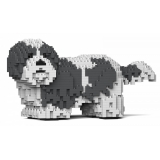 Jekca - Shih Tzu 01-M05 - Big - Lego - Sculpture - Construction - 4D - Brick Animals - Toys