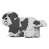 Jekca - Shih Tzu 01-M05 - Big - Lego - Sculpture - Construction - 4D - Brick Animals - Toys