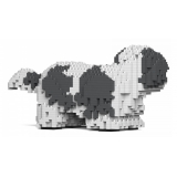 Jekca - Shih Tzu 01-M05 - Big - Lego - Sculpture - Construction - 4D - Brick Animals - Toys