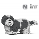 Jekca - Shih Tzu 01-M05 - Big - Lego - Sculpture - Construction - 4D - Brick Animals - Toys