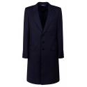 Dolce & Gabbana - Blue Single Breasted Coat - Dolce & Gabbana Exclusive Luxury Collection