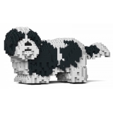 Jekca - Shih Tzu 01-M02 - Big - Lego - Sculpture - Construction - 4D - Brick Animals - Toys