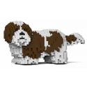 Jekca - Shih Tzu 01-M01 - Big - Lego - Sculpture - Construction - 4D - Brick Animals - Toys