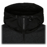 Dolce & Gabbana - Black Wool Cashmere Blend Jacket - Dolce & Gabbana Exclusive Luxury Collection