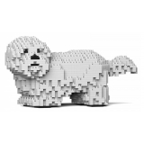 Jekca - Shih Tzu 01-M03 - Big - Lego - Sculpture - Construction - 4D - Brick Animals - Toys