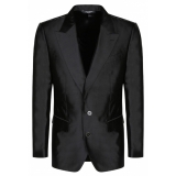 Dolce & Gabbana - Black Silk Single Breasted Suit - Dolce & Gabbana Exclusive Luxury Collection