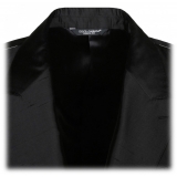 Dolce & Gabbana - Black Silk Single Breasted Suit - Dolce & Gabbana Exclusive Luxury Collection