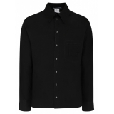 Dolce & Gabbana - Camicia Martini in Cotone Nero - Dolce & Gabbana Exclusive Luxury Collection