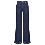 Dolce & Gabbana - Blue Denim Flare Jeans - Dolce & Gabbana Exclusive Luxury Collection