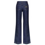 Dolce & Gabbana - Jeans a Zampa di Elefante in Denim Blu - Dolce & Gabbana Exclusive Luxury Collection