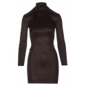 Dolce & Gabbana - Brown Mini Dress - Dolce & Gabbana Exclusive Luxury Collection