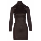 Dolce & Gabbana - Brown Mini Dress - Dolce & Gabbana Exclusive Luxury Collection