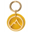 Avvenice - Premium Leather Pendant - Yellow - Keychain - Handmade in Italy - Exclusive Luxury Collection