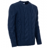 Avvenice - Heaven - Maglione Uomo in Cashmere Loro Piana - Blu - Maglieria - Luxury Exclusive Collection