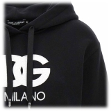 Dolce & Gabbana - Black Hoodie - Dolce & Gabbana Exclusive Luxury Collection