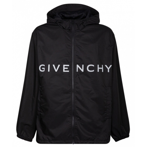 Givenchy - Black Windbreaker - Givenchy Exclusive Luxury Collection