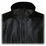 Givenchy - Black Nappa Leather 4G Jogging Jacket - Givenchy Exclusive Luxury Collection