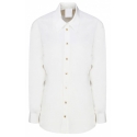 Givenchy - Camicia in Seta Bianca con Dettagli in Strass - Givenchy Exclusive Luxury Collection