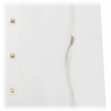 Givenchy - White Silk Rhinestones Detail Shirt - Givenchy Exclusive Luxury Collection