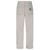 Dolce & Gabbana - Jeans Beige Chiaro in Cotone con Finiture Sfrangiate - Dolce & Gabbana Exclusive Luxury Collection