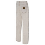 Dolce & Gabbana - Jeans Beige Chiaro in Cotone con Finiture Sfrangiate - Dolce & Gabbana Exclusive Luxury Collection