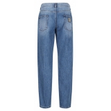 Dolce & Gabbana - Blue Mid Rise Jeans - Dolce & Gabbana Exclusive Luxury Collection