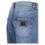 Dolce & Gabbana - Blue Mid Rise Jeans - Dolce & Gabbana Exclusive Luxury Collection