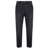 Dolce & Gabbana - Black Tapered Leg Jeans - Dolce & Gabbana Exclusive Luxury Collection