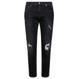 Dolce & Gabbana - Dark Blue Denim Jeans - Dolce & Gabbana Exclusive Luxury Collection