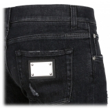 Dolce & Gabbana - Dark Blue Denim Jeans - Dolce & Gabbana Exclusive Luxury Collection