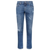 Dolce & Gabbana - Blue Denim Jeans - Dolce & Gabbana Exclusive Luxury Collection