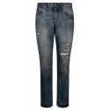 Dolce & Gabbana - Blue Distressed Jeans - Dolce & Gabbana Exclusive Luxury Collection