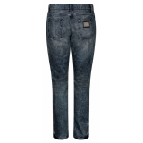 Dolce & Gabbana - Blue Distressed Jeans - Dolce & Gabbana Exclusive Luxury Collection